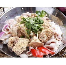 河鲜人家鲜鱼馆 原生态徽菜里的一抹鲜红——红汤鱼杂锅仔